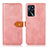 Coque Portefeuille Livre Cuir Etui Clapet N07P pour Oppo A16s Rose