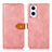 Coque Portefeuille Livre Cuir Etui Clapet N07P pour Oppo A96 5G Rose