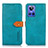 Coque Portefeuille Livre Cuir Etui Clapet N07P pour Realme GT Neo3 5G Cyan