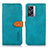 Coque Portefeuille Livre Cuir Etui Clapet N07P pour Realme Q5i 5G Cyan