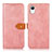 Coque Portefeuille Livre Cuir Etui Clapet N07P pour Samsung Galaxy A23e 5G Rose