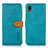 Coque Portefeuille Livre Cuir Etui Clapet N07P pour Sony Xperia Ace III Cyan