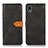 Coque Portefeuille Livre Cuir Etui Clapet N07P pour Sony Xperia Ace III SO-53C Noir