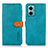 Coque Portefeuille Livre Cuir Etui Clapet N07P pour Xiaomi Redmi 10 5G Cyan