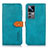 Coque Portefeuille Livre Cuir Etui Clapet N07P pour Xiaomi Redmi K50 Ultra 5G Cyan