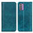Coque Portefeuille Livre Cuir Etui Clapet N08P pour Nokia G42 5G Vert