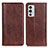 Coque Portefeuille Livre Cuir Etui Clapet N08P pour OnePlus 9RT 5G Marron