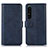 Coque Portefeuille Livre Cuir Etui Clapet N08P pour Sony Xperia 1 IV Bleu