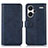 Coque Portefeuille Livre Cuir Etui Clapet N08P pour Xiaomi Redmi Note 13 Pro+ Plus 5G Bleu