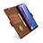 Coque Portefeuille Livre Cuir Etui Clapet N11 pour Samsung Galaxy Note 20 5G Petit