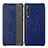 Coque Portefeuille Livre Cuir Etui Clapet P02 pour Huawei P20 Pro Bleu