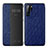 Coque Portefeuille Livre Cuir Etui Clapet P02 pour Huawei P30 Pro New Edition Bleu