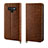 Coque Portefeuille Livre Cuir Etui Clapet P04 pour Samsung Galaxy Note 9 Marron