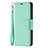 Coque Portefeuille Livre Cuir Etui Clapet pour Apple iPhone 14 Pro Cyan Petit