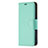 Coque Portefeuille Livre Cuir Etui Clapet pour Apple iPhone 15 Cyan Petit