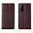 Coque Portefeuille Livre Cuir Etui Clapet pour Huawei Honor Play4T Pro Marron