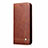 Coque Portefeuille Livre Cuir Etui Clapet pour Oppo A12e Marron