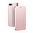 Coque Portefeuille Livre Cuir Etui Clapet pour Oppo K1 Or Rose