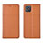 Coque Portefeuille Livre Cuir Etui Clapet pour Oppo Reno4 Z 5G Orange