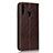 Coque Portefeuille Livre Cuir Etui Clapet pour Samsung Galaxy A20s Marron