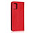 Coque Portefeuille Livre Cuir Etui Clapet pour Samsung Galaxy A31 Rouge
