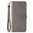 Coque Portefeuille Livre Cuir Etui Clapet pour Samsung Galaxy A51 5G Gris