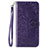 Coque Portefeuille Livre Cuir Etui Clapet pour Samsung Galaxy A51 5G Violet