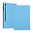 Coque Portefeuille Livre Cuir Etui Clapet pour Samsung Galaxy Tab S6 10.5 SM-T860 Bleu Ciel