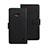 Coque Portefeuille Livre Cuir Etui Clapet pour Wiko Ridge Fab 4G Noir