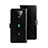 Coque Portefeuille Livre Cuir Etui Clapet pour Xiaomi Black Shark 3 Noir