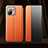 Coque Portefeuille Livre Cuir Etui Clapet pour Xiaomi Mi 11 Lite 5G NE Orange