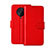Coque Portefeuille Livre Cuir Etui Clapet pour Xiaomi Poco F2 Pro Rouge