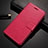 Coque Portefeuille Livre Cuir Etui Clapet pour Xiaomi Poco X2 Rouge
