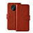 Coque Portefeuille Livre Cuir Etui Clapet pour Xiaomi Redmi K30 Pro Zoom Marron