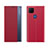 Coque Portefeuille Livre Cuir Etui Clapet Q04H pour Xiaomi POCO C3 Rouge