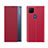 Coque Portefeuille Livre Cuir Etui Clapet Q04H pour Xiaomi Redmi 10A 4G Rouge