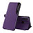 Coque Portefeuille Livre Cuir Etui Clapet QH1 pour Samsung Galaxy A11 Violet