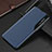Coque Portefeuille Livre Cuir Etui Clapet QH2 pour Samsung Galaxy A51 5G Bleu