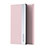 Coque Portefeuille Livre Cuir Etui Clapet QH2 pour Samsung Galaxy A53 5G Or Rose