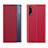 Coque Portefeuille Livre Cuir Etui Clapet QH2 pour Samsung Galaxy A70S Rouge