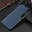 Coque Portefeuille Livre Cuir Etui Clapet QH3 pour Samsung Galaxy M23 5G Bleu