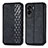 Coque Portefeuille Livre Cuir Etui Clapet S01D pour Huawei Honor 90 Lite 5G Noir