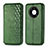 Coque Portefeuille Livre Cuir Etui Clapet S01D pour Huawei Mate 40 Vert