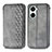 Coque Portefeuille Livre Cuir Etui Clapet S01D pour Huawei Nova 10 SE Gris