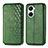 Coque Portefeuille Livre Cuir Etui Clapet S01D pour Huawei Nova 10 SE Vert