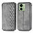 Coque Portefeuille Livre Cuir Etui Clapet S01D pour Motorola Moto Edge (2023) 5G Gris