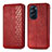 Coque Portefeuille Livre Cuir Etui Clapet S01D pour Motorola Moto Edge Plus (2022) 5G Rouge