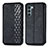 Coque Portefeuille Livre Cuir Etui Clapet S01D pour Motorola Moto Edge S30 5G Noir