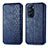 Coque Portefeuille Livre Cuir Etui Clapet S01D pour Motorola Moto Edge X30 5G Bleu