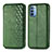 Coque Portefeuille Livre Cuir Etui Clapet S01D pour Motorola Moto G31 Vert